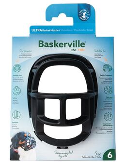 Maulkorb Baskerville Ultra 2.0 - Größe 6, z.B. Rottweiler, Deutsche Dogge