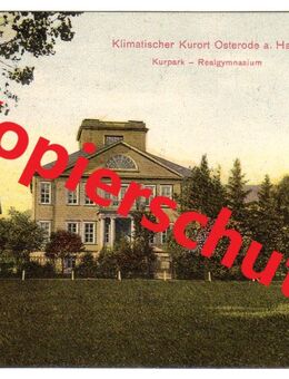 Alte Ansichtskarte „Kurort Osterode“, gelaufen 1910 - Landsberg