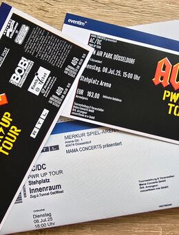 AC/DC PowerUp Tickets Düsseldorf Stehplatz. - Iserlohn