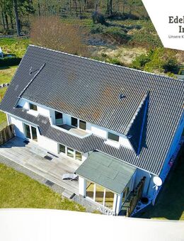 Einzigartiges ZFH in nahezu-Alleinlage mit 10 Zi. in Dierhagen, ca. 280 m² Wfl. & ca. 1.400 m² Grdst. in Ostseenähe! - Dierhagen (Ostseebad)