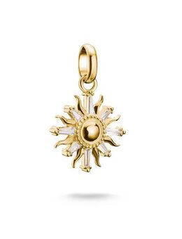 THOMAS SABO Charm Sonne Charm Sonnenzauber mit Zirkonia - Connect, mit Zirkonia (synth)