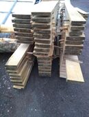 Eiche Bohlen, 15 Jahre , 5 jahre aufgeschnitten in 66687