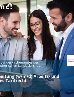 Sachbearbeitung (w/m/d) Arbeits- und allgemeines Tarifrecht - Hannover