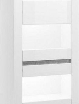 INOSIGN Vitrine Carat Höhe 198 cm, zwei Leisten angeliefert, 1 x grau, 1 x weiss