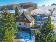 +++ Einfamilienhaus mit niedrigen Energiekosten, Kamin, Teich und 3 Garagen +++ - Altenberg