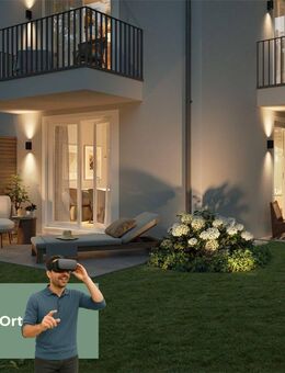 QQI: Neubau-Gartenwohnung: 2-Zimmer-Wohnung mit Terrasse und Süd-Garten - München