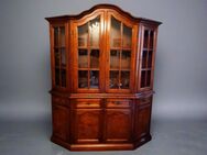 Vitrinenschrank Nussbaum Wurzelholz Massiv Biedermeier Antik Vitage - Berlin