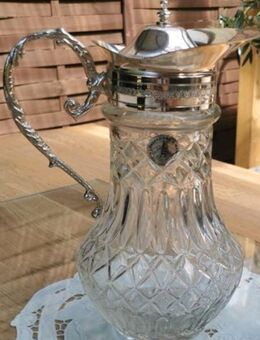 Vintage-Krug, Kristallglas Karaffe - Langstedt