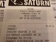 Vodafone Prepaid Aufladung 25 Euro - Essen