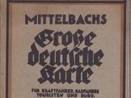 Mittelbachs Große deutsche Karte Nr. 49 PRAG - ANNABERG Maßstab 1:200.000 - Zeuthen