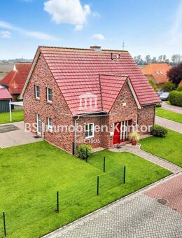Top gepfl. Einfamilienhaus mit Nebengebäude, Terrasse, Gartenanlage in ruhiger Wohnlage! - Krummhörn
