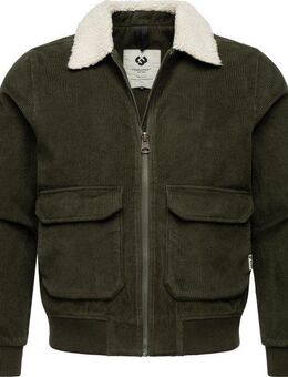 Ragwear Cordjacke Aviss Wasserdichte Herren Übergangsjacke aus Kord