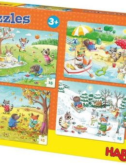 Haba Puzzle Jahreszeiten, 60 Puzzleteile