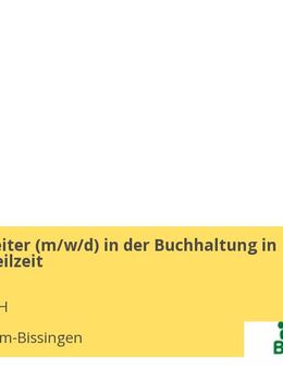 Sachbearbeiter (m/w/d) in der Buchhaltung in Vollzeit / Teilzeit - Bietigheim-Bissingen