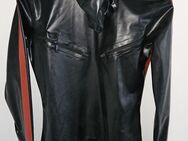 LATEX ANZUG CATSUIT CODPIECE BLACK S-2XL VOLLANZUG MASKE RUBBER FETISCH - Berlin