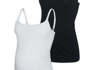 Mamalicious Umstandstop MLKERRIE STRAP JRS TOP 2F 2-P NOOS (Packung, 2-tlg)