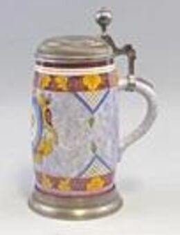 Bierkrug 1992 Binding-Brauerei mit Zinndeckel - Schutterwald