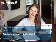 Assistent/-in (m/w/d) des Vorstands - Marburg
