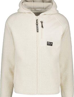 Alife & Kickin Kapuzensweatjacke Herren HaraldAK G Weiche, warme Teddy Jacke mit großer Kapuze und Fleece-Innenfutter
