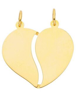 Adelia´s Kettenanhänger 333 Gold Anhänger Partneranhänger, Goldschmuck für Damen