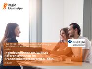 Ingenieure/innen (m/w/d) als Referenten/innen im Branchenkompetenzcenter, Köln - Köln