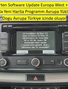 VW / Skoda / Seat / Navi Karten Update Europa RNS315 Final West oder Ost /Türkei,Albanien, Rumänien - Duisburg