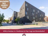 KfW55 Neubau: A+ Penthouse in Top-Lage am Binnenhafen! - Hamburg