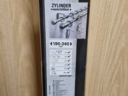 BO! VIVA Gardinenstange "Zylinder", ausziehbar, Edelstahl-Optik - Rheinsberg