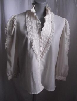 Perry Trachtenbluse Bluse 60er Vintage Original Gr. 40 - Saarbrücken