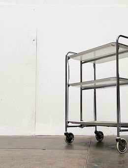 Dinett Servierwagen Side Table Trolley Mid Century Space Age 60er - Hamburg Hamburg-Nord