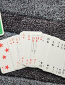 i0xx) RARITÄT Karikatur Sammler Kartenspiel - LINKS IST TRUMPF - Verlag Neue Kritik der 1970er Jahre in 30823