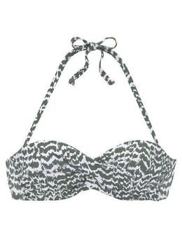 LASCANA Bügel-Bandeau-Bikini-Top Sansa, mit abnehmbaren Trägern