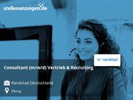 Consultant (m/w/d) Vertrieb & Recruiting - Pirna