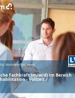 Pädagogische Fachkraft (m/w/d) im Bereich Soziale Rehabilitation - Vollzeit / Teilzeit - Geldern