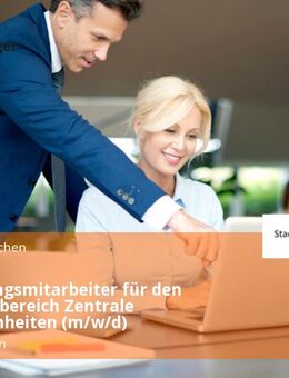 Verwaltungsmitarbeiter für den Geschäftsbereich Zentrale Angelegenheiten (m/w/d) - Oberkochen