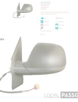 AUßENSPIEGEL LINKS EL. EINKLAP. VW T5 7E1858553B 9B9 FACELIFT NEU - Dortmund Wickede