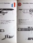 Flugzeugabbildungen, Dienstvorschrift 1.WK in 01099