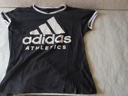 Adidas Athletics T-Shirt, schwarz, Kurzarm, Größe S, - Stuhr