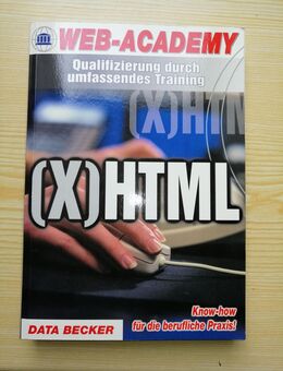 (x)HTML HTML Programierung Buch WEB-Academy Data-Becker neu - Hamburg Wandsbek