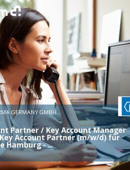 Key Account Partner / Key Account Manager / Pharma Key Account Partner (m/w/d) für die Gebiete Hamburg - Schleswig-Holstein und Hessen - Kiel