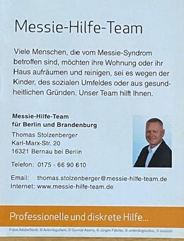 Messie Hilfe Team für Betroffene im Einsatz - Bernau (Berlin) Zentrum