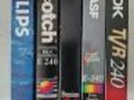 VHS Kasetten (Leerkasetten unbespielt) 240 Min - Bad Driburg Zentrum
