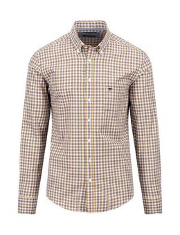 FYNCH-HATTON Hemdjacke mit Karo Muster