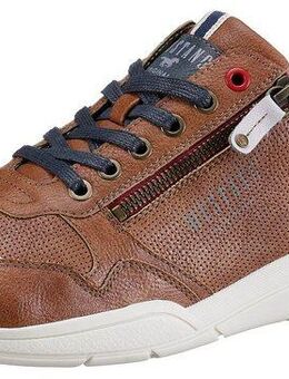 Mustang Shoes Sneaker mit seitlichem Reißverschluss, Freizeitschuh, Halbschuh, Schnürschuh