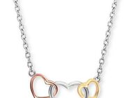 Engelsrufer Kette mit Anhänger 3 HERZEN TRICOLOR, ERN-WITHLOVE-03