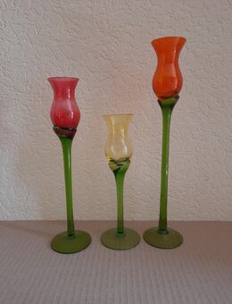 3 bunte Dekovasen - Berlin Lichtenberg