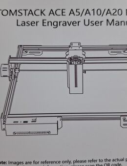 ATOMSTACK 24W Lasergravierer, A20 PRO V2 Laserschneider, hochpräzise Lasergravurmaschine für personalisierte Geschenke, - Ansbach