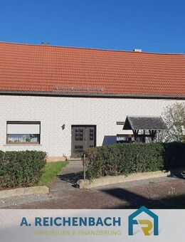 BEZUGSFERTIG! Einfamilienhaus mit Nebengelass in ruhiger Lage am Ortsrand von Meuro zu verkaufen! Ab mtl. 457,42 EUR! - Bad Schmiedeberg