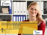 Assistenz (m/w/d) der Geschäftsbereichsleitung Zentrale Dienstleistungen - Münster