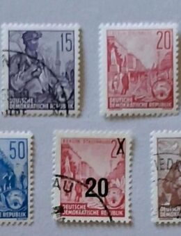 DDR 1955 Fünfjahrplan komplett gestempelt - Görlitz